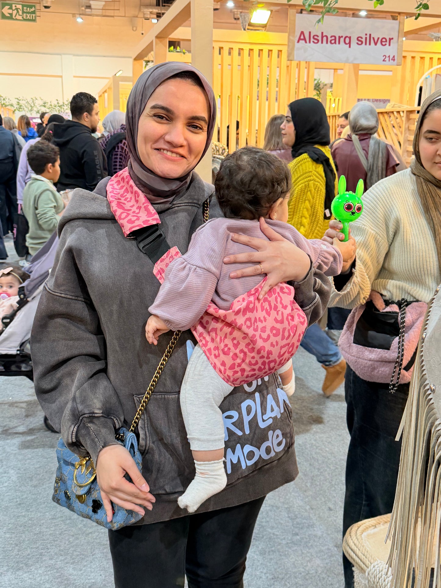 pink Baby Carrier