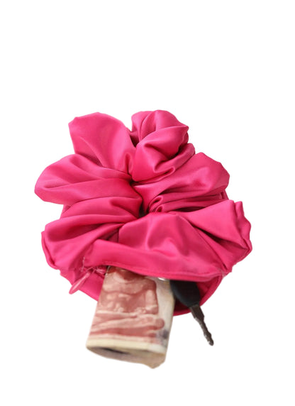 Satin Zipper Scrunchie