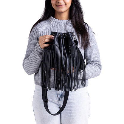 Mini Black Fringes