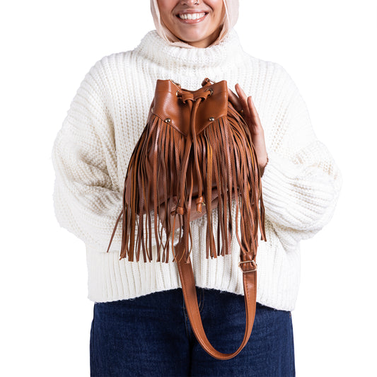 Mini Light Brown Fringes