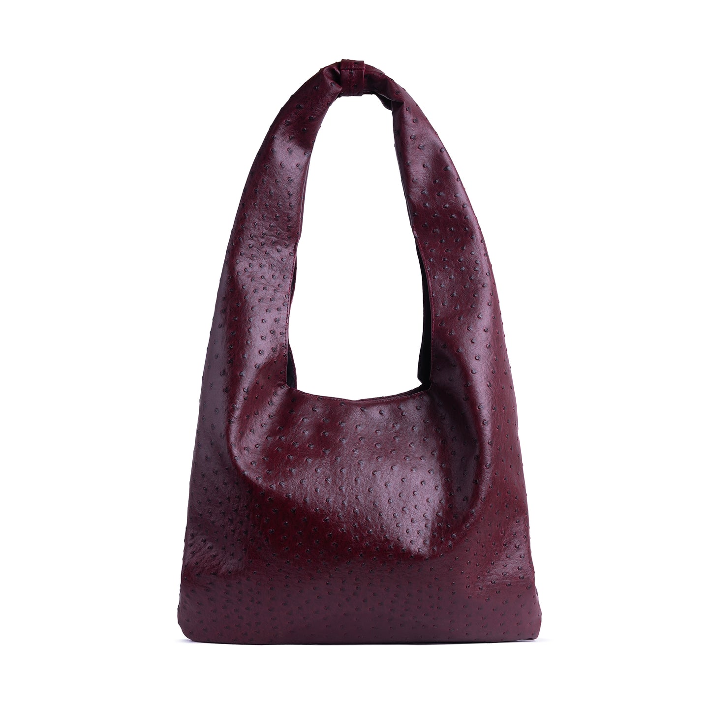 Burgundy Dot Edgy