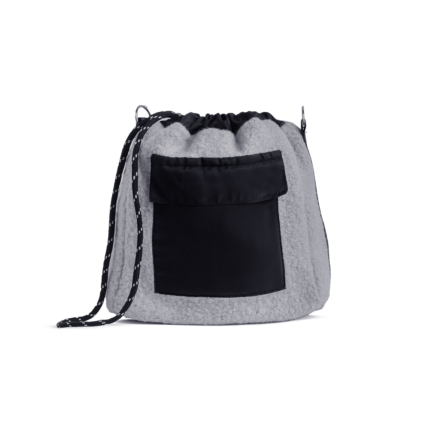 Grey Curly Bag