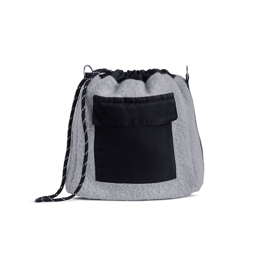 Grey Curly Bag