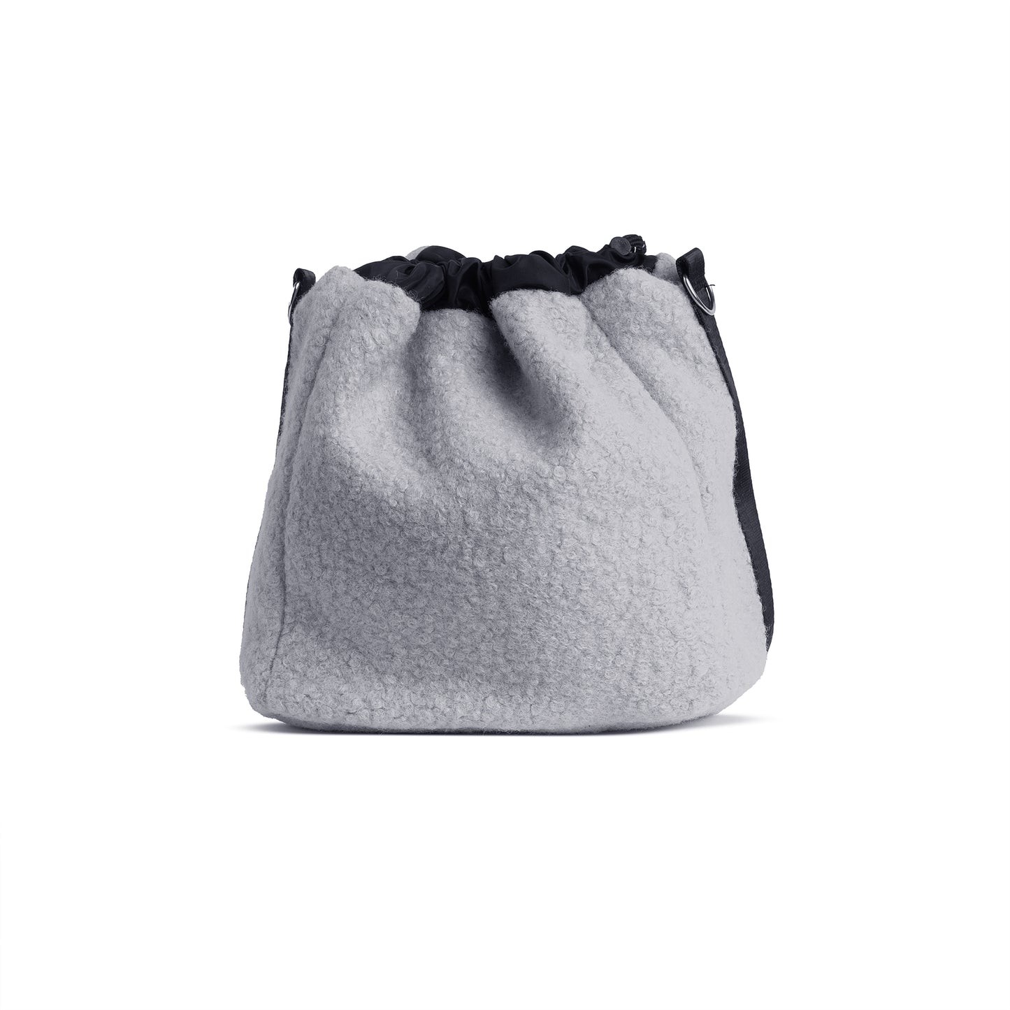 Grey Curly Bag