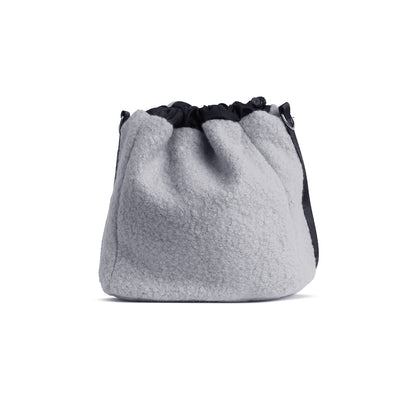 Grey Curly Bag